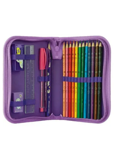 ESTOJO ESCOLAR FABER CASTELL PETS CACHORRO 18.2222