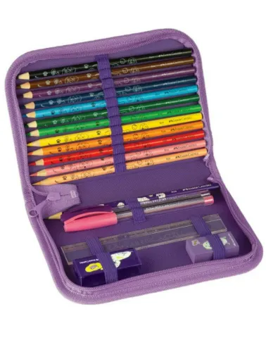 ESTOJO ESCOLAR FABER CASTELL PETS CACHORRO 18.2222