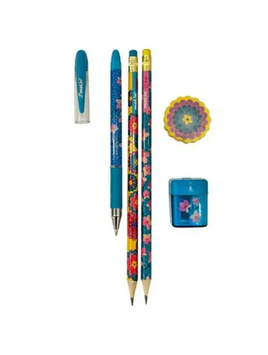 KIT ESCOLAR MOLIN LOVE FLOWERS 5PC 22916