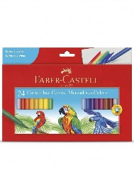 CANETINHAS FABER CASTELL 24 CORES 15.0124CZF