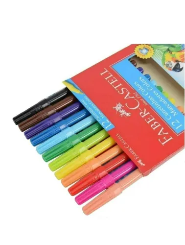 CANETINHAS FABER CASTELL 12 CORES 15.0112CZF