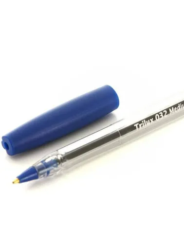 CANETA FABER CASTELL TRILUX MEDIA 1.0mm AZUL