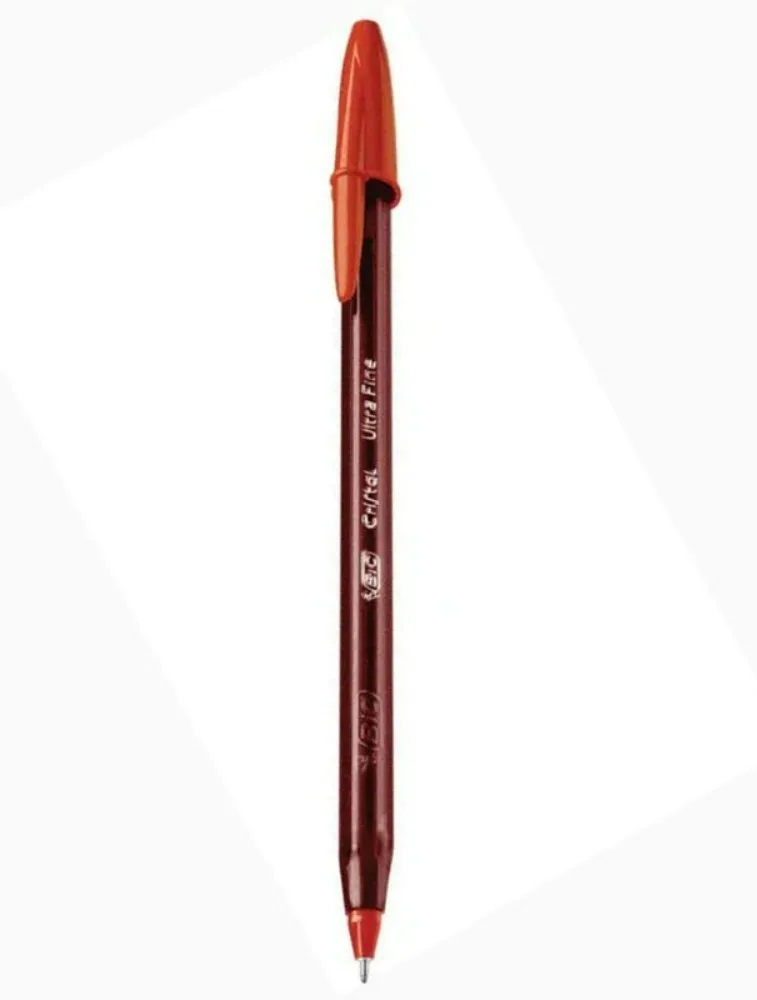 CANETA BIC CRISTAL ULTRA FINE VERMELHO