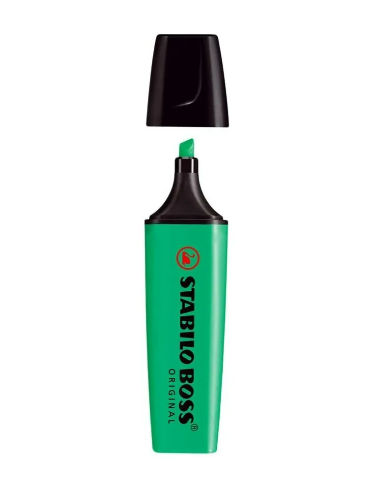 MARCA TEXTO SERTIC STABILO BOSS VERDE ESCURO 4700