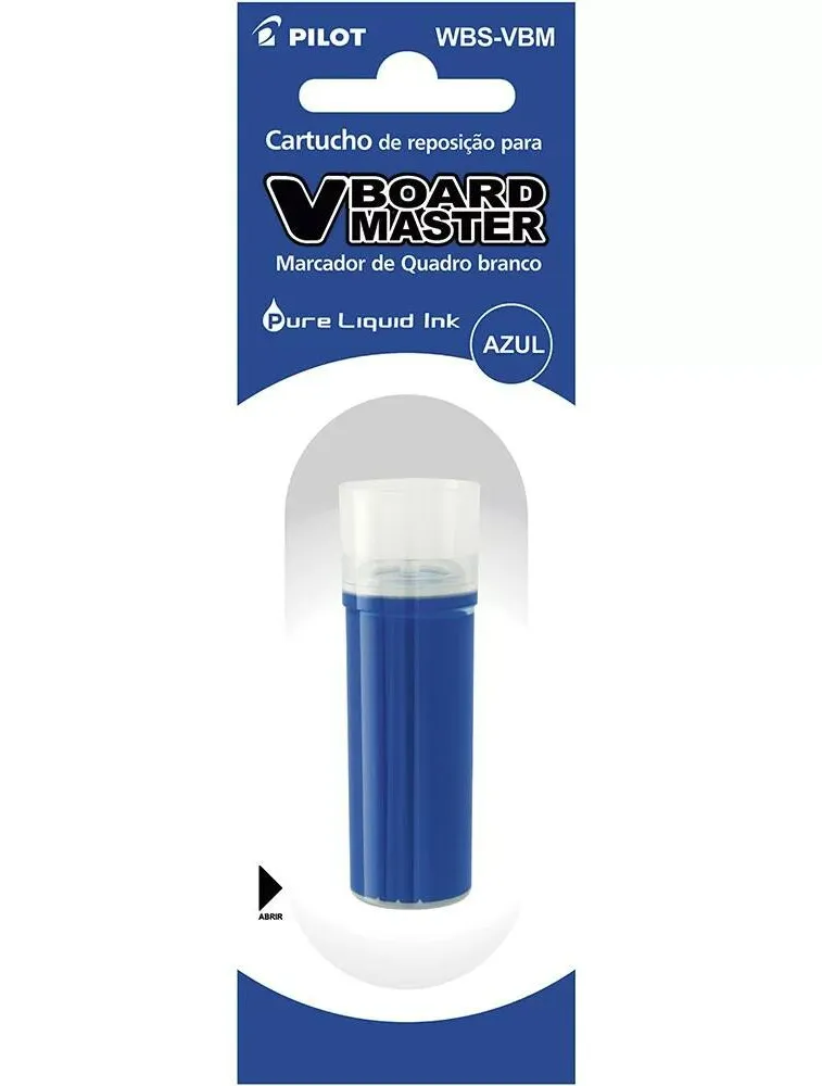 REABASTECEDOR PINCEL DE QUADRO BRANCO PILOT BOARD AZUL