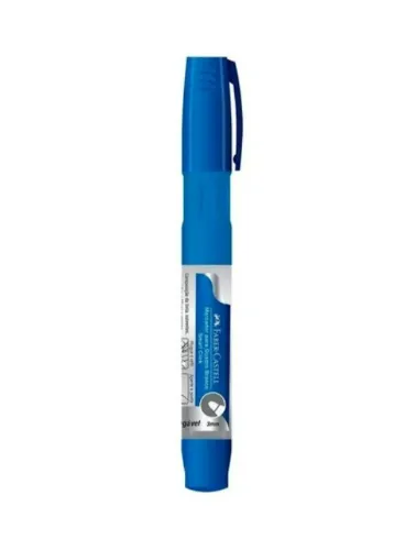 MARCADOR QUADRO BRANCO FABER CASTELL RECARREGÁVEIS SMART CLICK AZUL