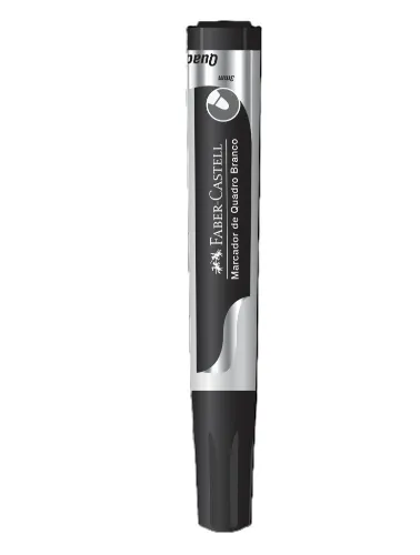 MARCADOR P/QUADRO BRANCO FABER CASTELL PRETO MQB/PR