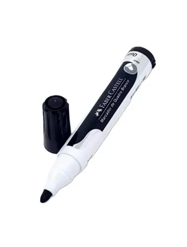 MARCADOR P/QUADRO BRANCO FABER CASTELL PRETO MQB/PR