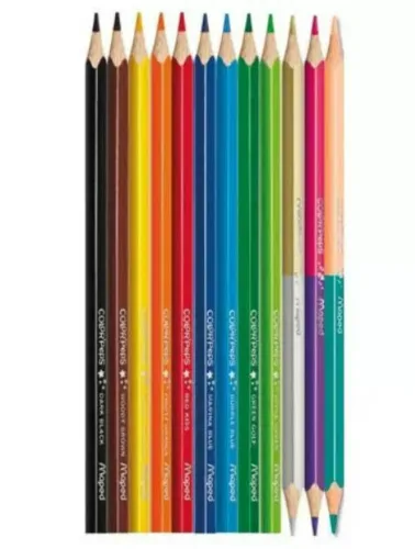 LAPIS DE COR MAPED COLOR PEPS STAR 12 UND C/15 CORES