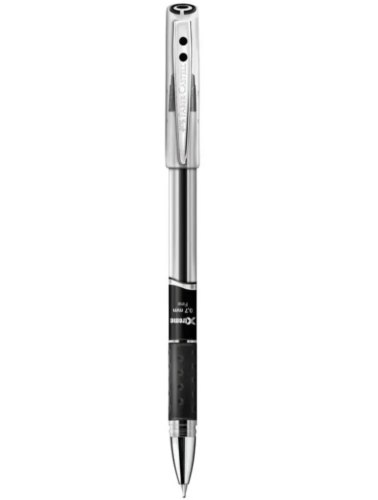 CANETA FABER CASTELL XTREME ESFEROGRÁFICA 0.7 FINE PRETO