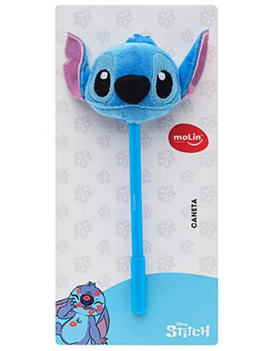 CANETA MOLIN FACE PLUSH STITCH 0.7 AZUL 31301