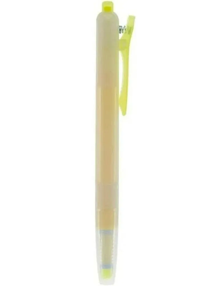MARCA TEXTO MOLIN RETRATIL AMARELO 9110