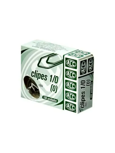CLIPS ACC 1/0 GALVANIZADO 100UND