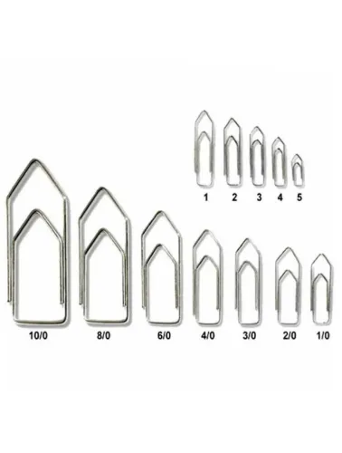 CLIPS ACC 1/0 GALVANIZADO 100UND