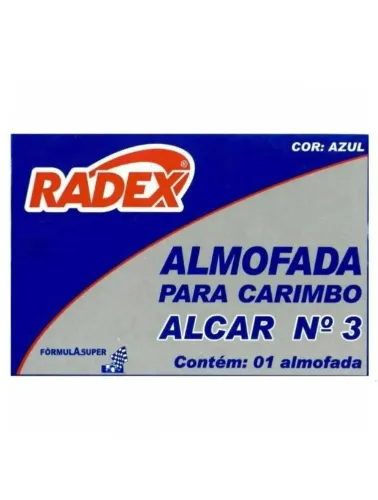 ALMOFADA PARA CARIMBO RADEX AZUL