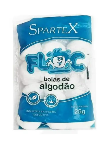 ALGODAO SPARTEX FLOC BOLA C/25G