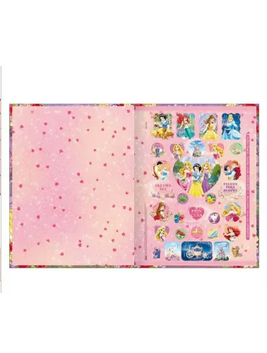 CADERNO CAPA DURA TILIBRA UNIVERSITÁRIO COSTURADO PRINCESAS 80F