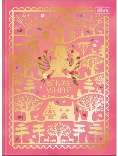 CADERNO CAPA DURA TILIBRA COLEGIAL COSTURADO BRANCA NEVE 160F 396125