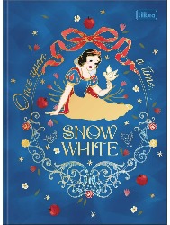 CADERNO CAPA DURA TILIBRA COLEGIAL COSTURADO BRANCA NEVE 160F 396125