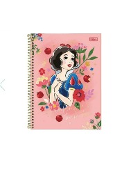 CADERNO CAPA DURA TILIBRA UNIVERSITARIO 10 MATERIAS BRANCA DE NEVE 160F 394653