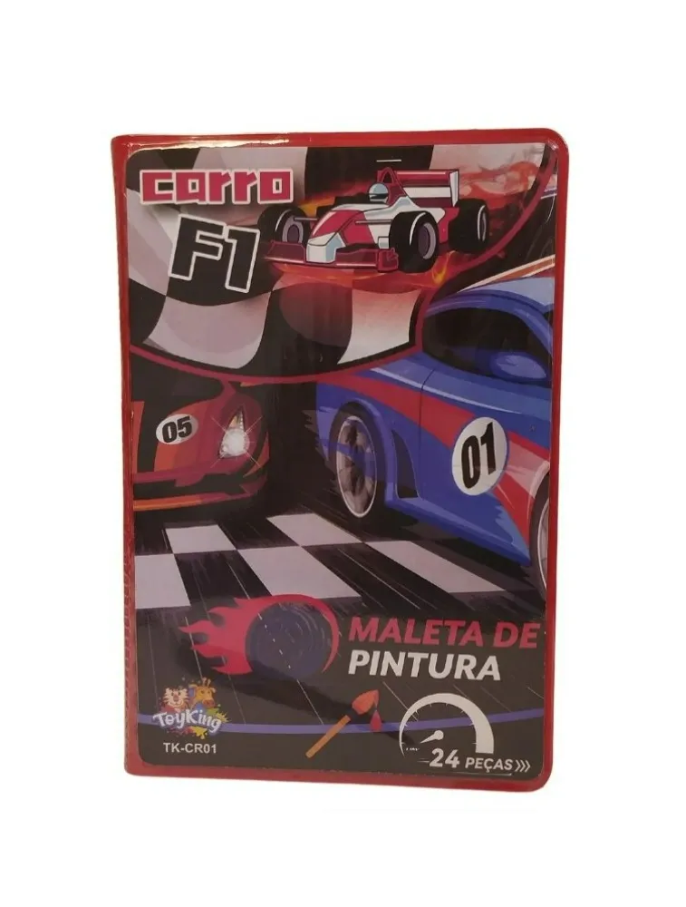 MALETA DE PINTURA MOHNISH CARRO F1 24PCS TK-CR01