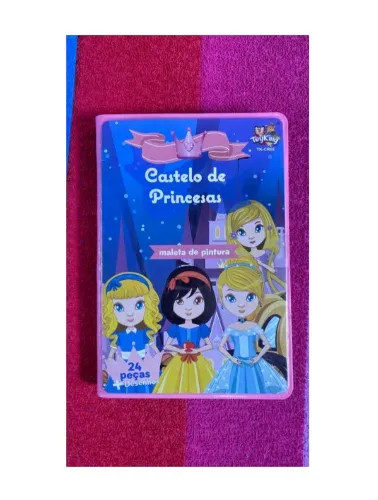 MALETA DE PINTURA MOHNISH PRINCESAS 24PCS TK-CR02