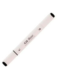 MARCADOR CIS PONTA DUPLA CRIATIVO FLOW Nº10 PRETO 57781