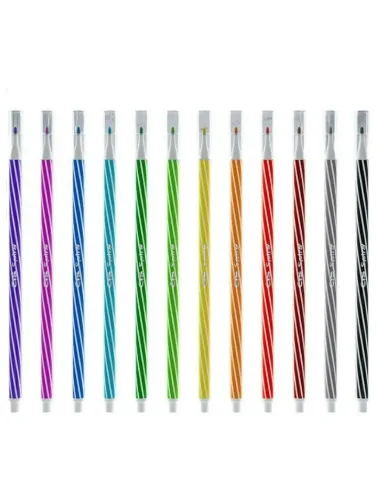 CANETINHA HIDROCOR CIS SPIRO 12 CORES 5.8217