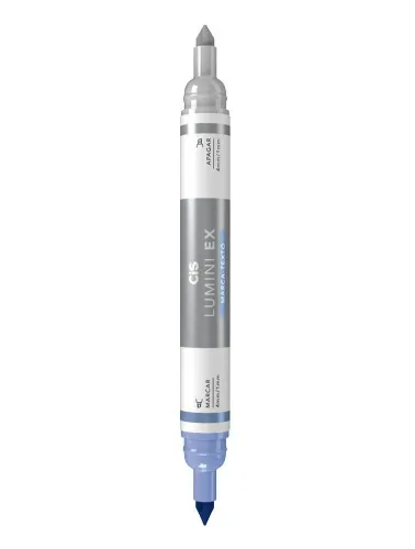 MARCA TEXTO CIS LUMINI EX APAGAVEL AZUL  8700