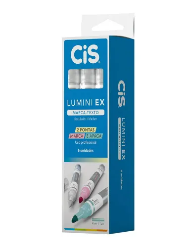 MARCA TEXTO CIS LUMINI EX APAGAVEL VERDE 8900