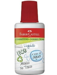 CORRETIVO LIQUIDO ECO FABER-CASTELL 18ML