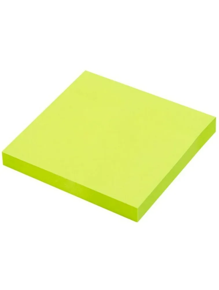BLOCO ADESIVO MASTER 76X76 VERDE NEON OBLPVDN