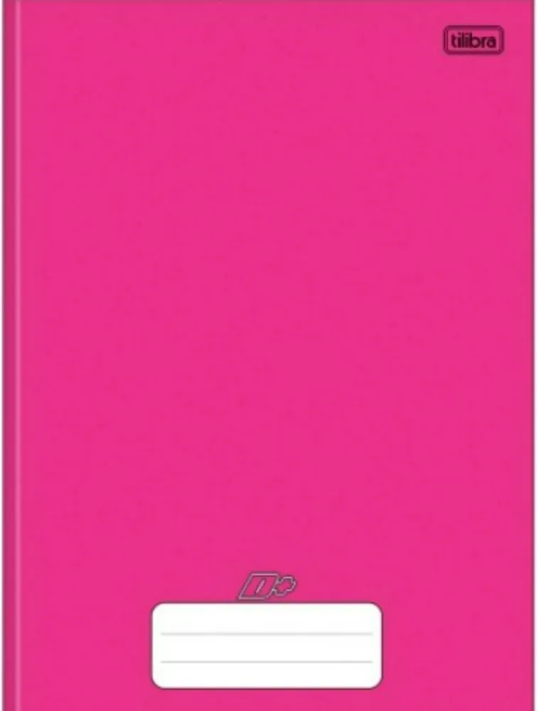 CADERNO BROCHURA TILIBRA UNIVERSITÁRIO D+ ROSA 48 FOLHAS