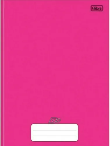 CADERNO BROCHURA TILIBRA UNIVERSITÁRIO D+ ROSA 48 FOLHAS
