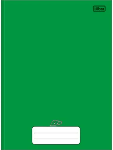 CADERNO BROCHURA TILIBRA UNIVERSITÁRIO D+ VERDE 48 FOLHAS