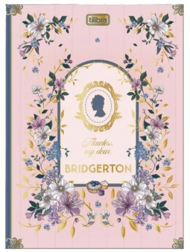 CADERNO CAPA DURA TILIBRA COLEGIAL COSTURADO BRIDGERTON 160 F