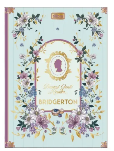 CADERNO CAPA DURA TILIBRA COLEGIAL COSTURADO BRIDGERTON 160 F