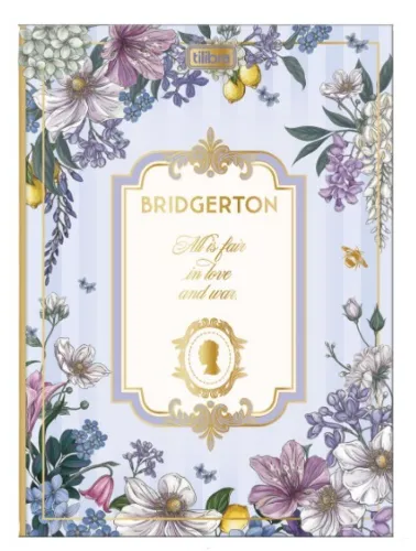 CADERNO CAPA DURA TILIBRA COLEGIAL COSTURADO BRIDGERTON 160 F