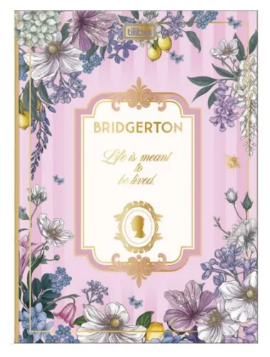 CADERNO CAPA DURA TILIBRA COLEGIAL COSTURADO BRIDGERTON 160 F