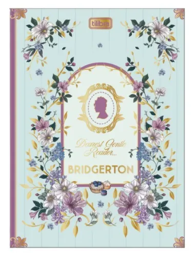 CADERNO CAPA DURA TILIBRA COLEGIAL COSTURADO BRIDGERTON 80 F