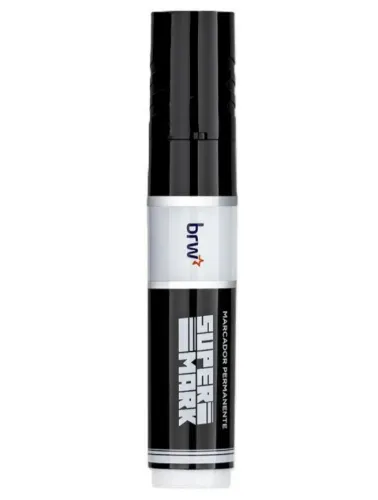 MARCADOR PERMANENTE BRW SUPERMARK PRETO CA4442