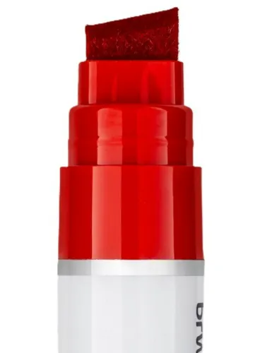 MARCADOR PERMANENTE BRW SUPERMARK VERMELHO CA4443