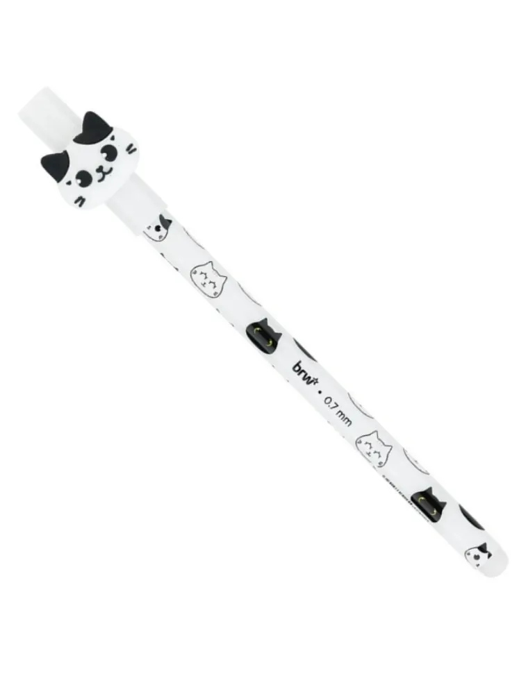 CANETA BRW GEL PAWS APAGAVEL 0.7 CA0217