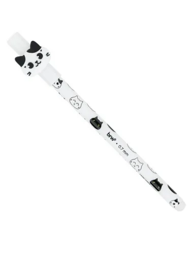 CANETA BRW GEL PAWS APAGAVEL 0.7 CA0217