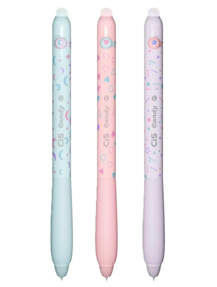 CANETA CANDY GEL APAGÁVEL 0.5 RETRATIL SORTIDO 5.8693