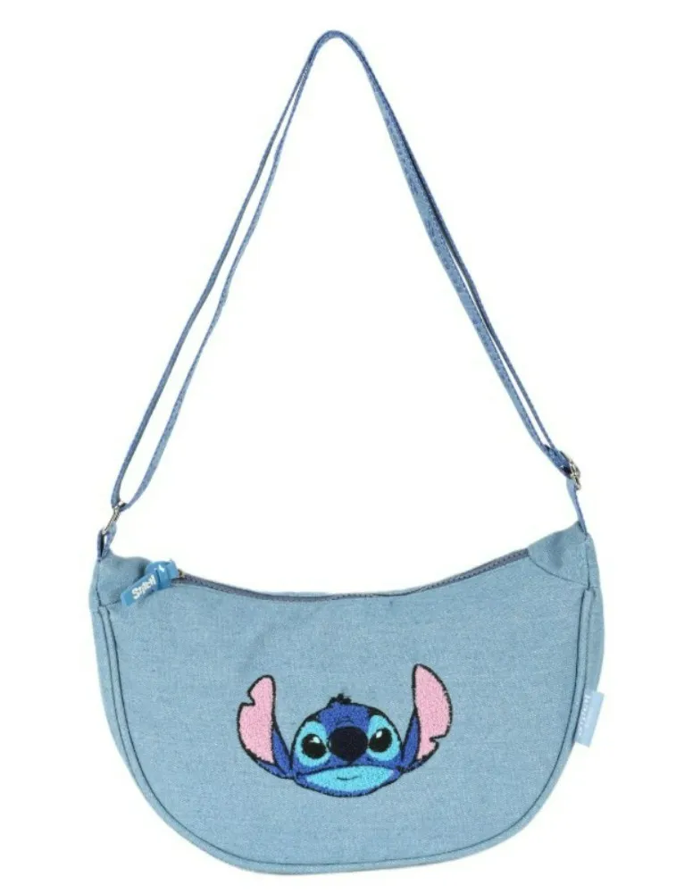 BOLSA JEANS STITCH AZUL BS76021SC