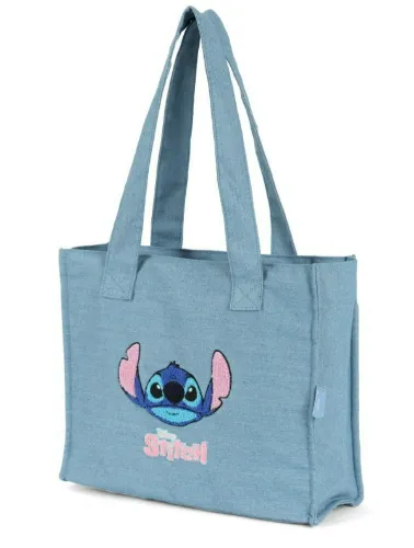 BOLSA JEANS STITCH GRANDE AZUL BS76020SC