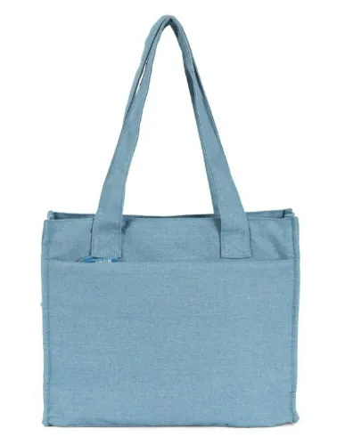 BOLSA JEANS STITCH GRANDE AZUL BS76020SC