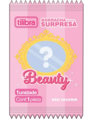 BORRACHA TILIBRA SURPRESA BEAUTY SORTIDO 390151