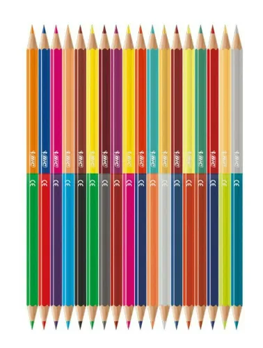 LAPIS DE COR BIC INTENSITY BICOLOR 36 CORES 505407
